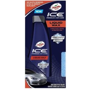 NEW Turtle Wax Ice Premium Car Care Liquid Wax 14 Fl Oz Towel Applicator T-468R